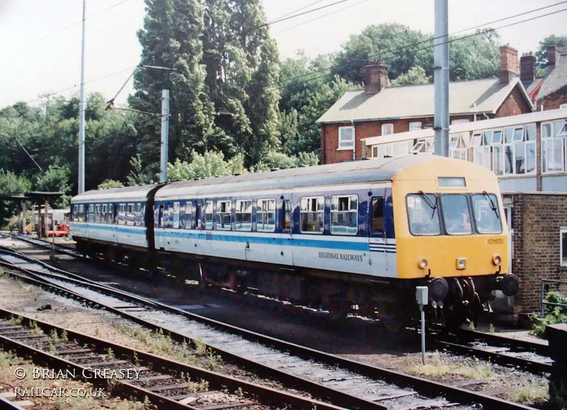 Class 101 DMU at Ipswich