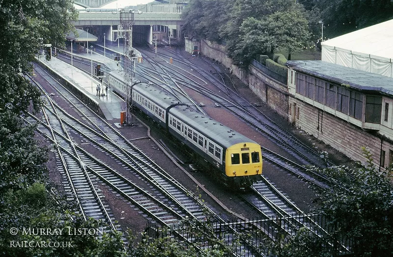 Class 101 DMU at Edinburgh Waverley