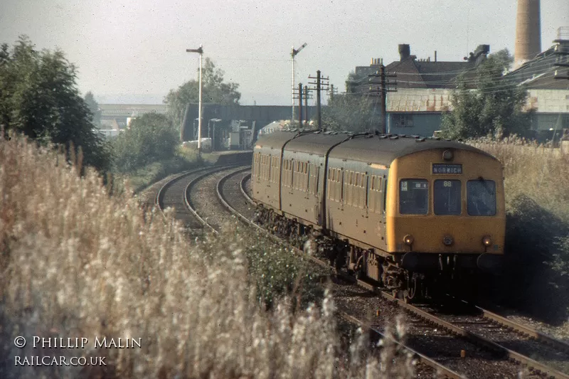 Class 101 DMU at Hinckley