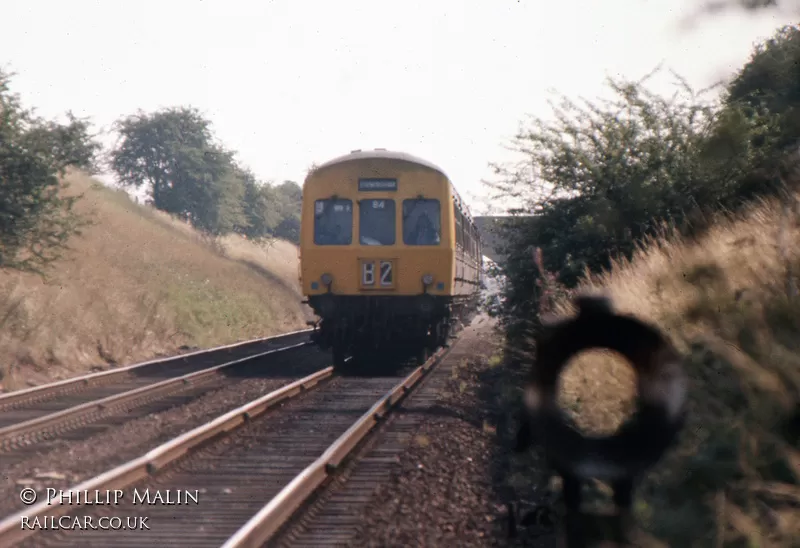 Class 101 DMU at Nuneaton Midland Junction