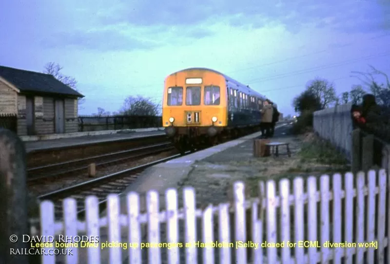 Class 101 DMU at Hambleton