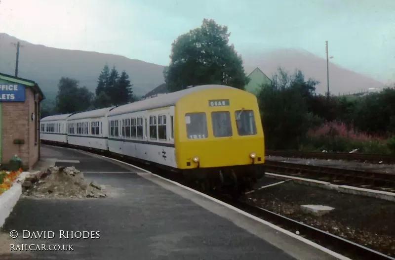 Class 101 DMU at Crianlarich