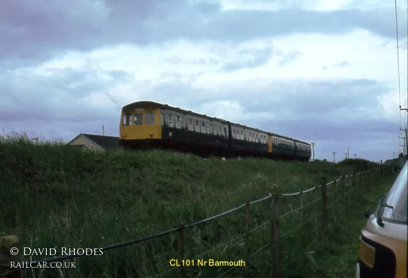 Class 101 DMU at near Barmouth