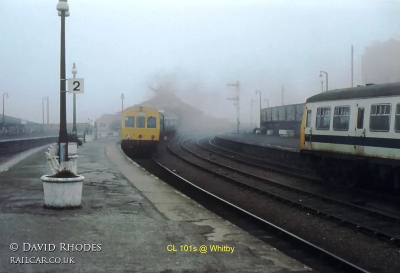 Class 101 DMU at Whitby