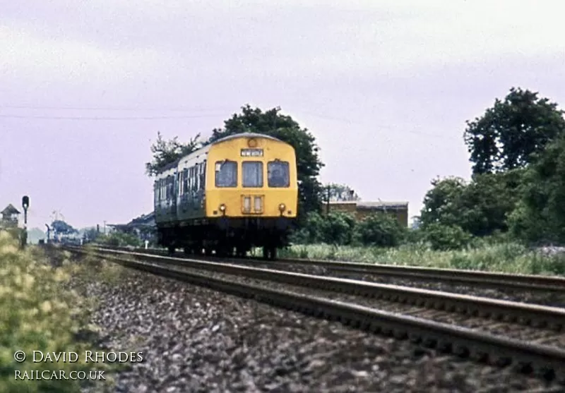 Class 101 DMU at Wressle