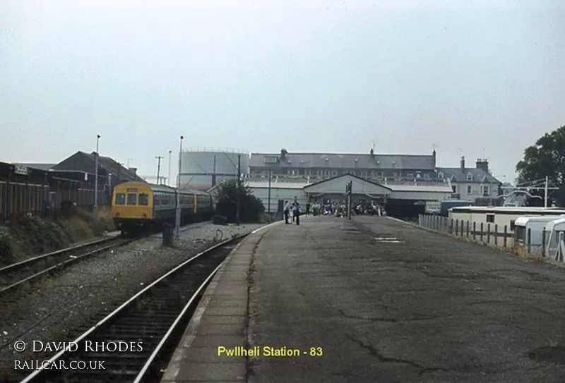 Class 101 DMU at Pwllheli