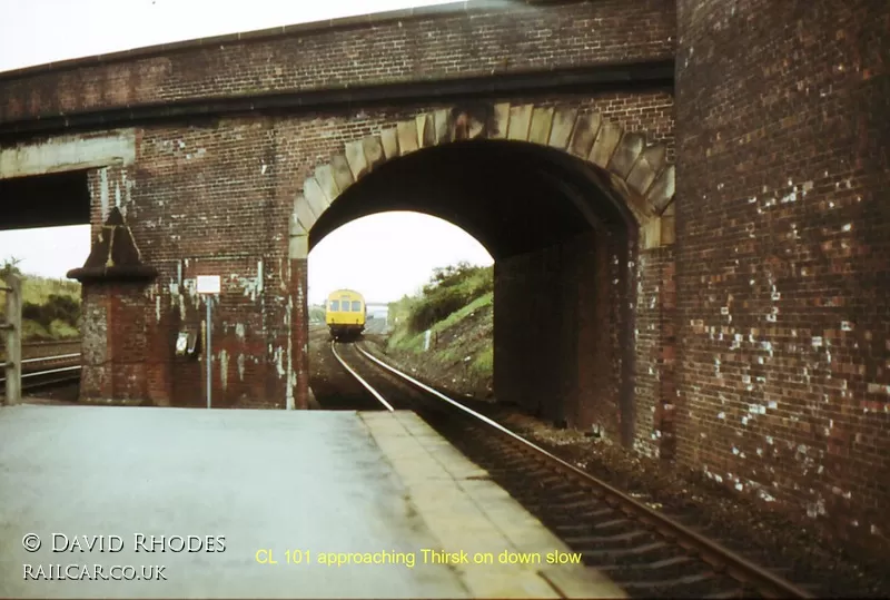 Class 101 DMU at Thirsk