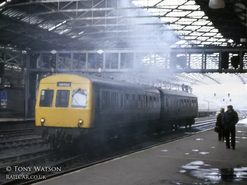 Class 101 DMU at Huddersfield