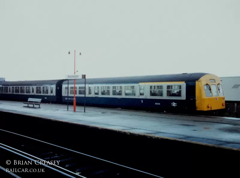 Class 101 DMU at Rochester