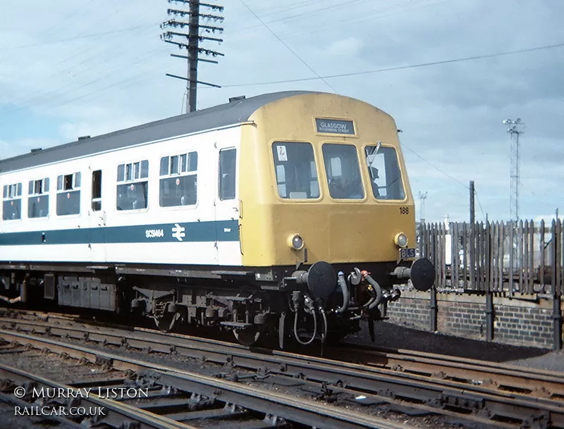 Class 101 DMU at Bathgate Upper