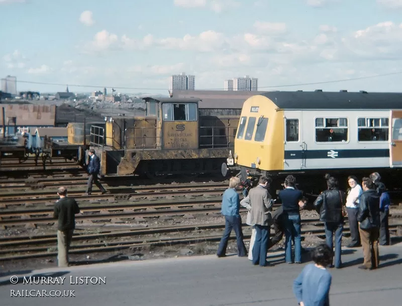 Class 101 DMU at Ravenscraig