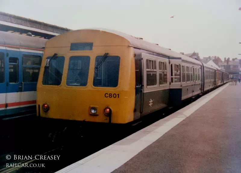 Class 101 DMU at Weymouth