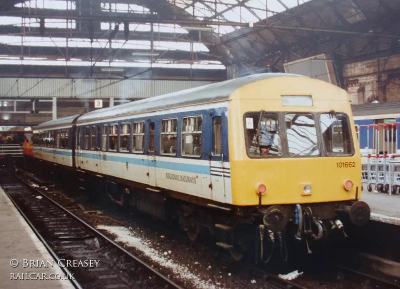 Class 101 DMU at Manchester Piccadilly