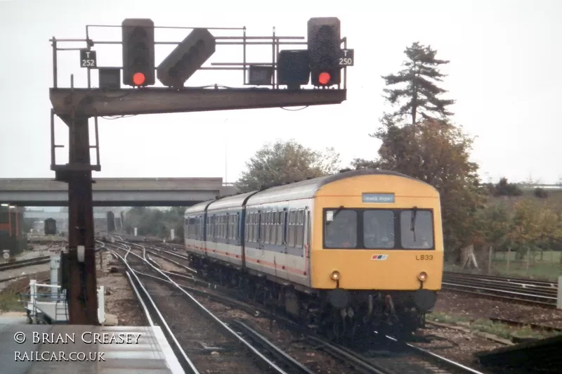 Class 101 DMU at Gatwick Airport