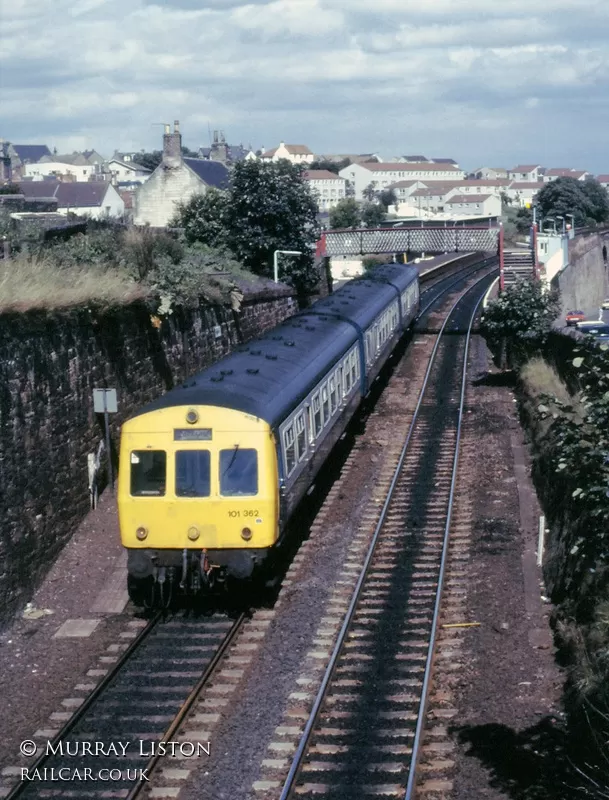 Class 101 DMU at Kinghorn