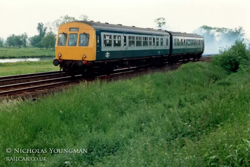 Class 101 DMU at Ely