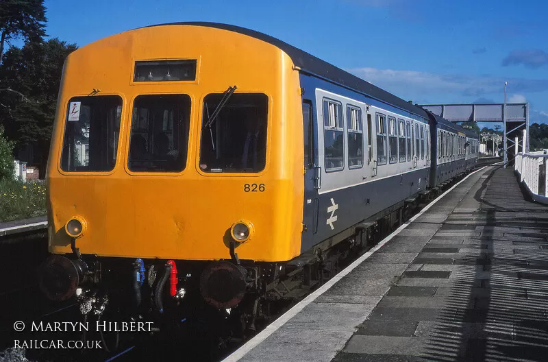 Class 101 DMU at Starcross