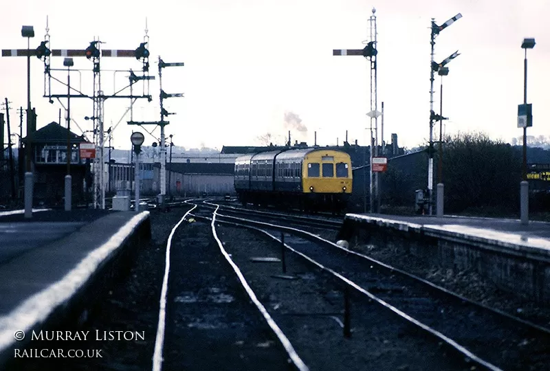 Class 101 DMU at Stirling