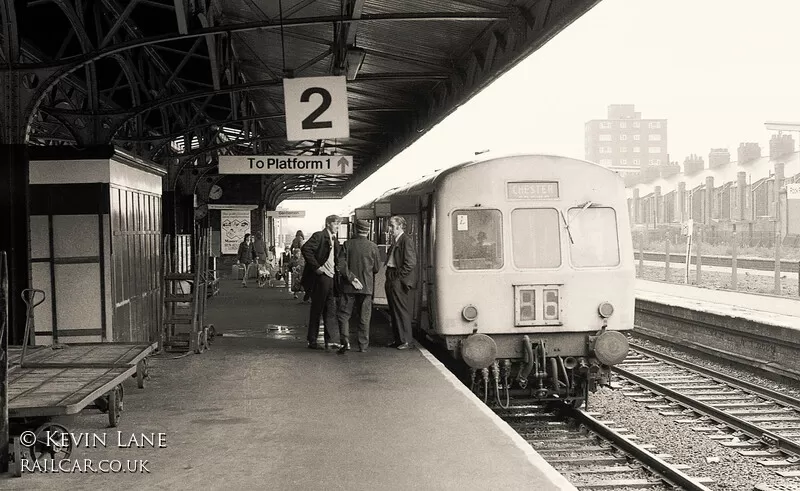 Class 101 DMU at Rock Ferry