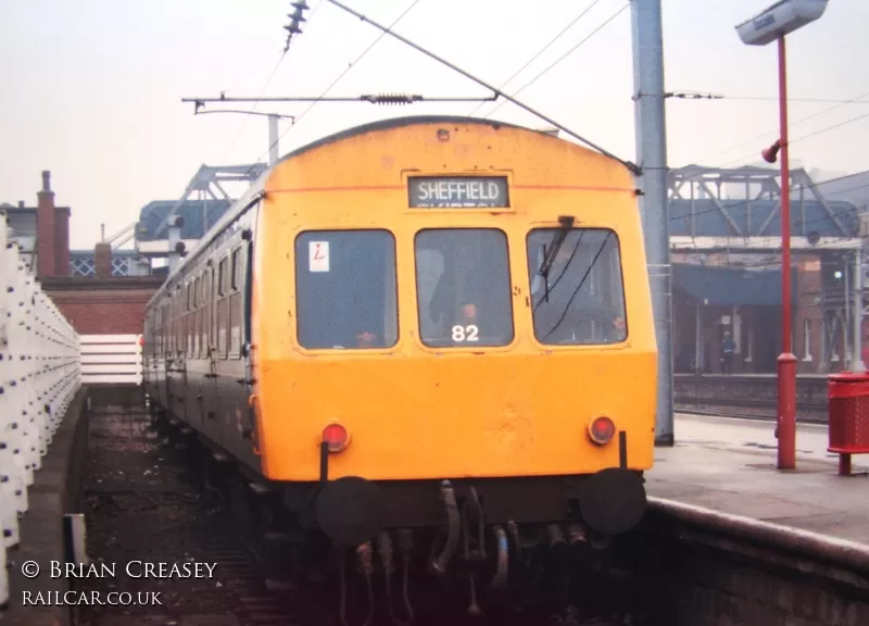 Class 101 DMU at Doncaster