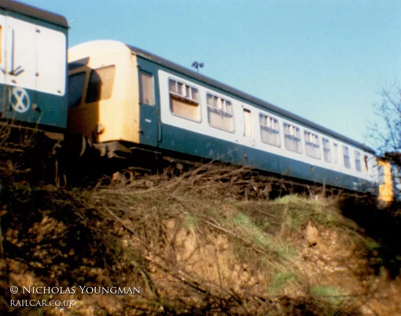 Class 101 DMU at Snailwell