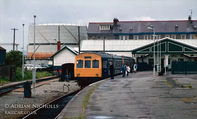 Class 101 DMU at Pwllheli