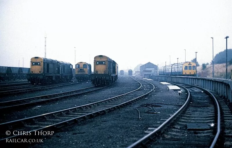 Class 101 DMU at Thornton Junction