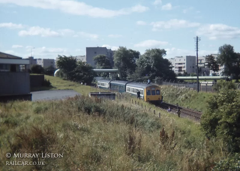 Class 101 DMU at West Granton