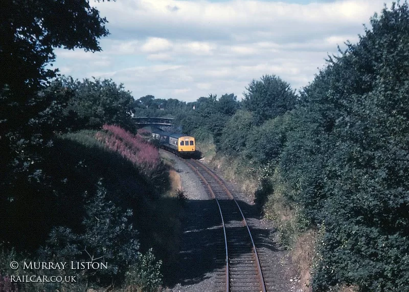 Class 101 DMU at Granton