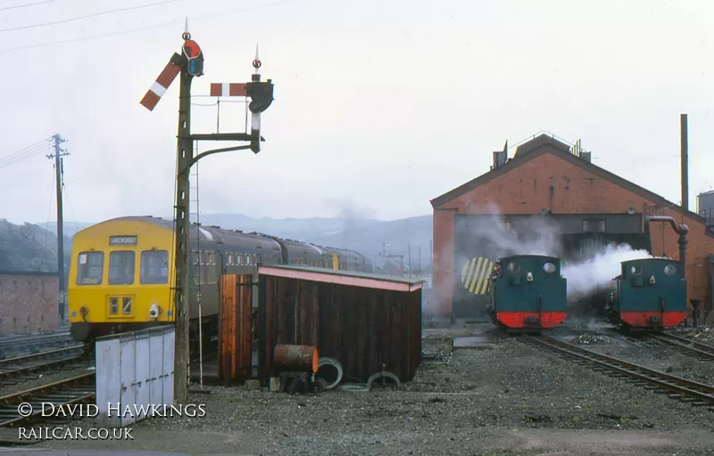 Class 101 DMU at Aberystwyth