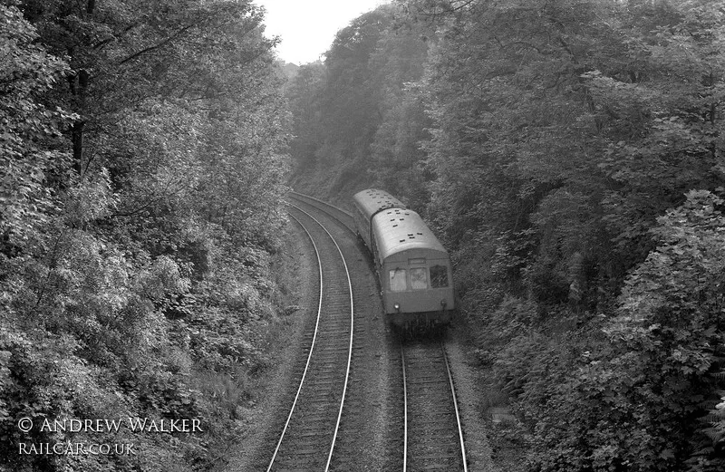 Class 101 DMU at Barnsley