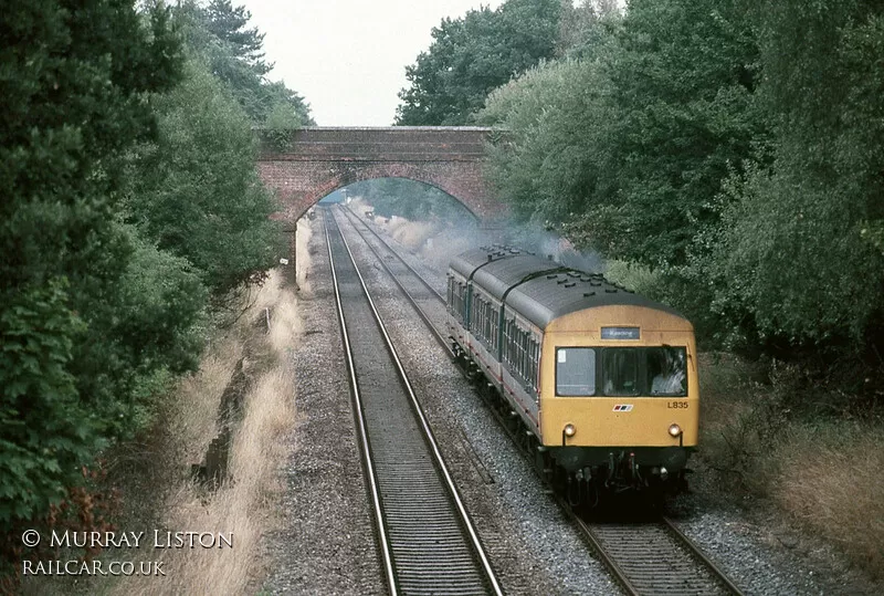 Class 101 DMU at near Betchworth