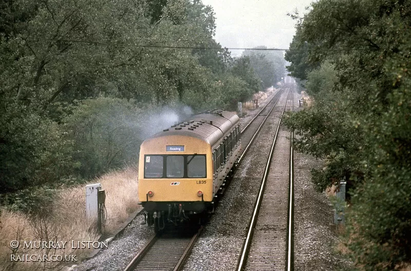 Class 101 DMU at near Betchworth