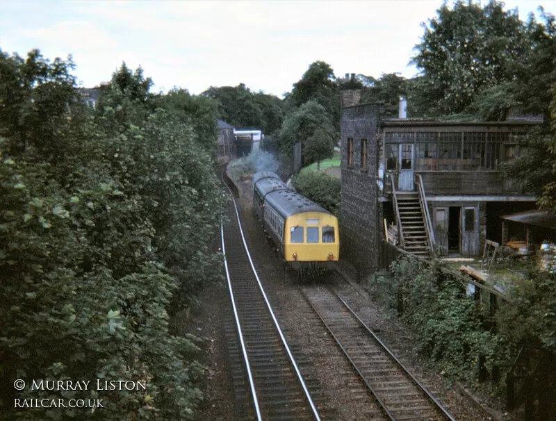 Class 101 DMU at Newington