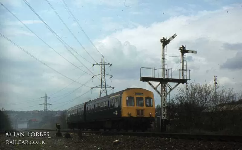 Class 101 DMU at Kirkstall Junction