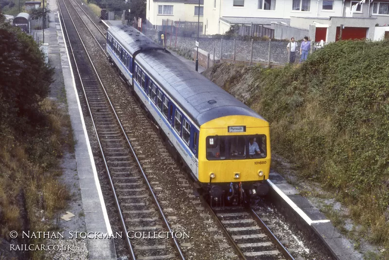 Class 101 DMU at Dockyard