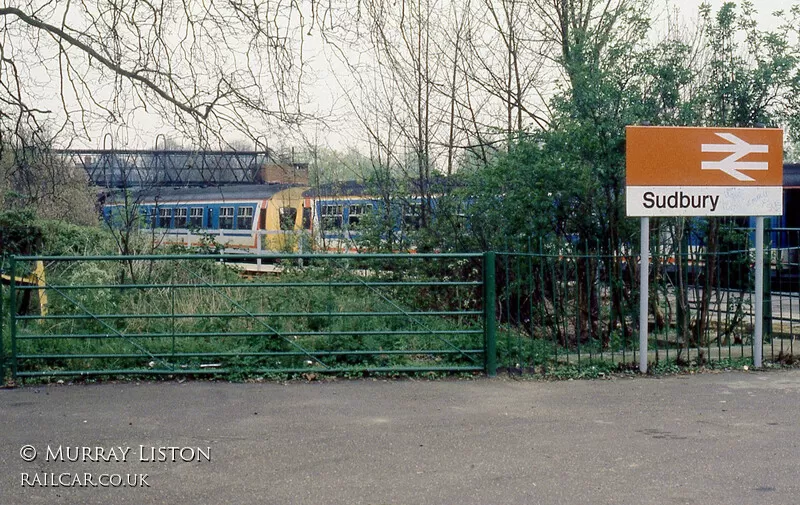 Class 101 DMU at Sudbury