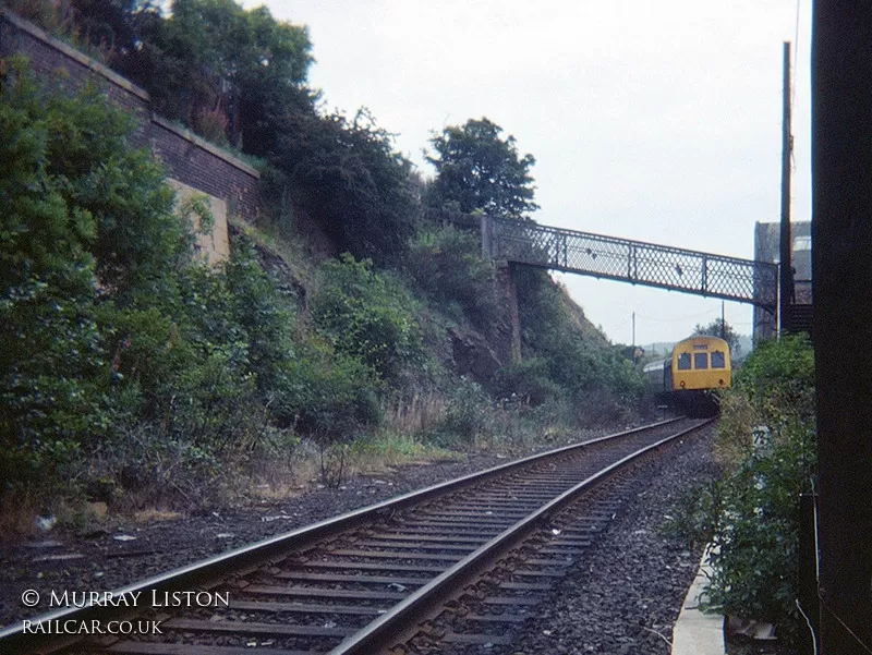 Class 101 DMU at Rosyth Dockyard branch