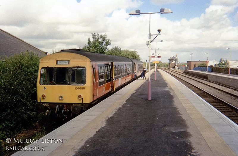 Class 101 DMU at Barrhead