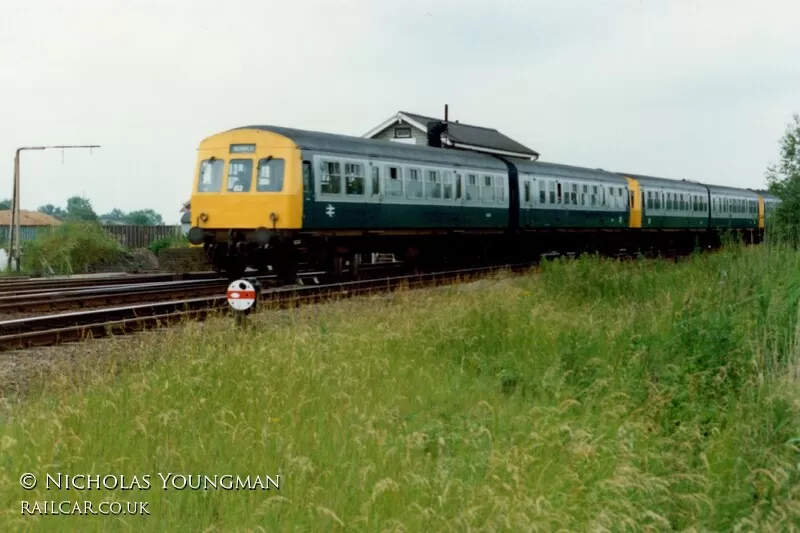 Class 101 DMU at Ely North Junction