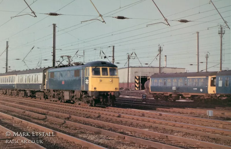 Class 103 DMU at Wigan Springs Branch depot