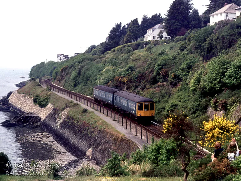 Class 103 DMU at near Aberdovey