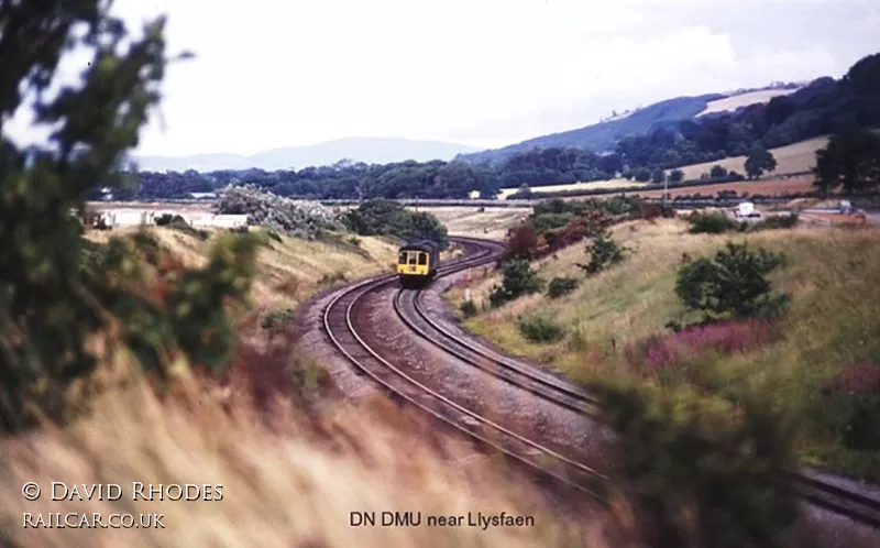 Class 103 DMU at near Llysfaen