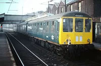 Class 104 DMU at Tottenham Hale