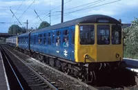 Class 104 DMU at Leyland