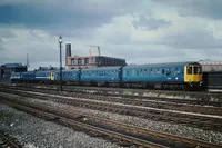 Class 104 DMU at Manchester Victoria