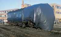 Class 104 DMU at Preston Dock Street