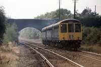 Class 104 DMU at Elmesthorpe