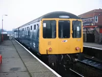 Class 104 DMU at Harringay Stadium