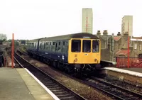 Class 104 DMU at Leyton Midland Road